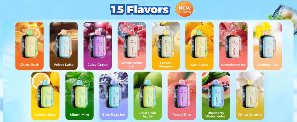 nexa pix flavors