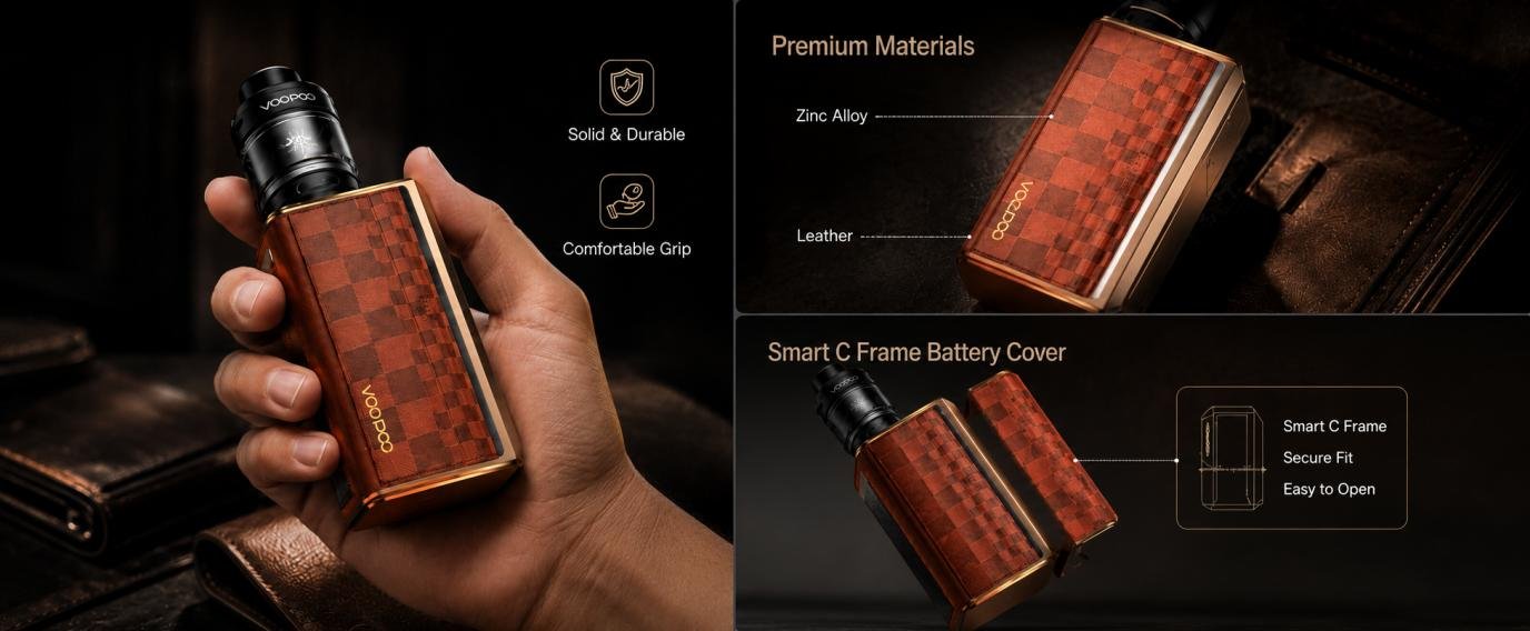 voopoo drag 5 great quality