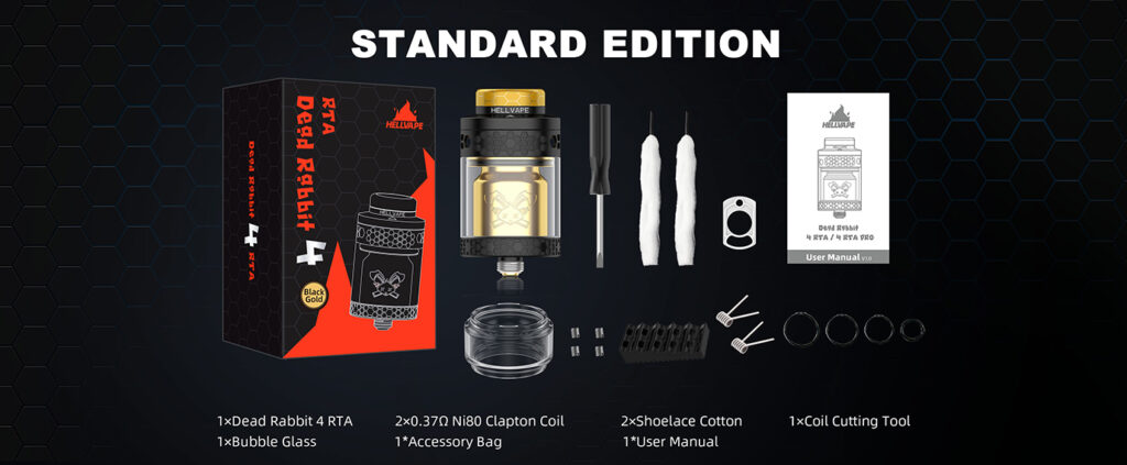 dead rabbit 4 rda what's in the box