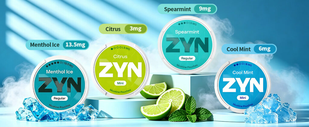 zyn nicotine pouch flavors