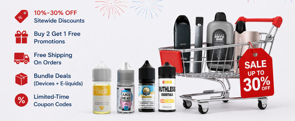 independence day vape discounts