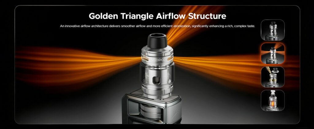 drag 6 with golden triangle airflow