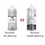 keep it 100 nixodine vs nicotine e-juice