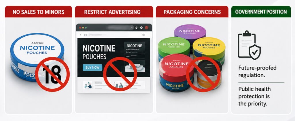 nicotine pouches regulations