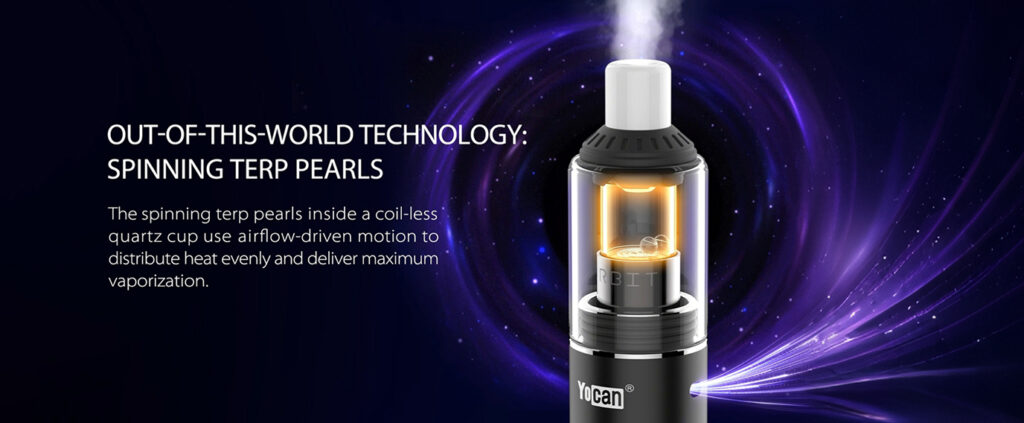 yocan orbit 2 quartz terp pearls