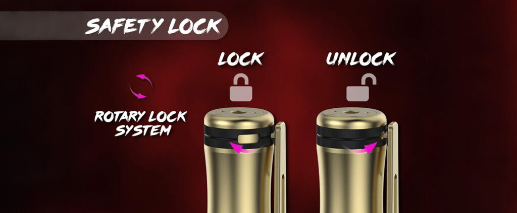 rotary safety lock ring