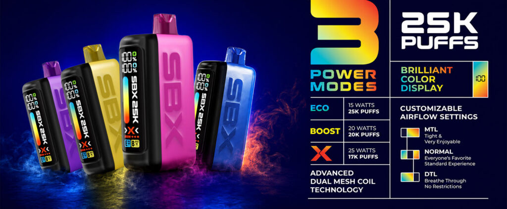 sbx 25k vape