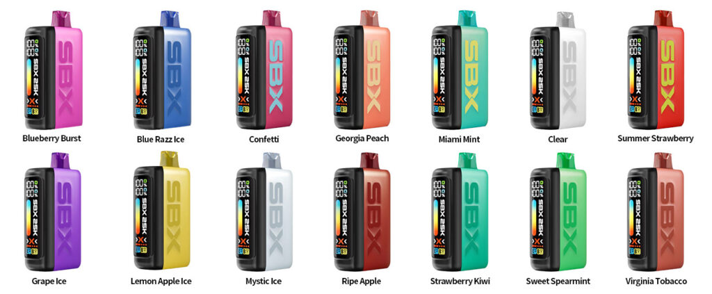 sbx vape flavors