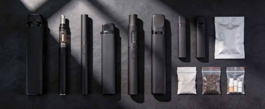 unauthorized vapes and nicotine pouches