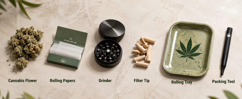 what do you need to roll a joint