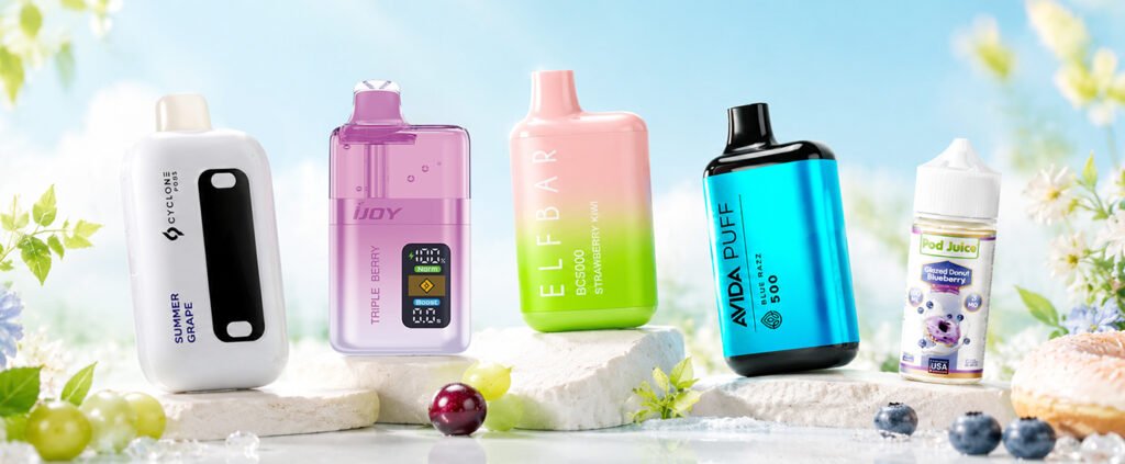 zero nicotine vape types