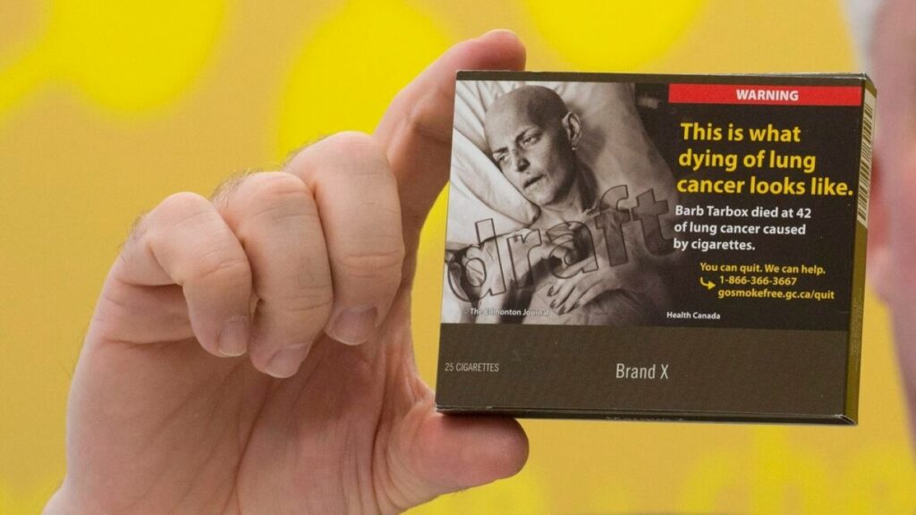 canada new cigarette warning and packaging