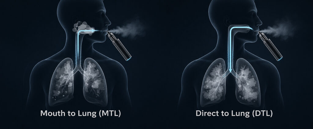 dtl & mtl vaping style