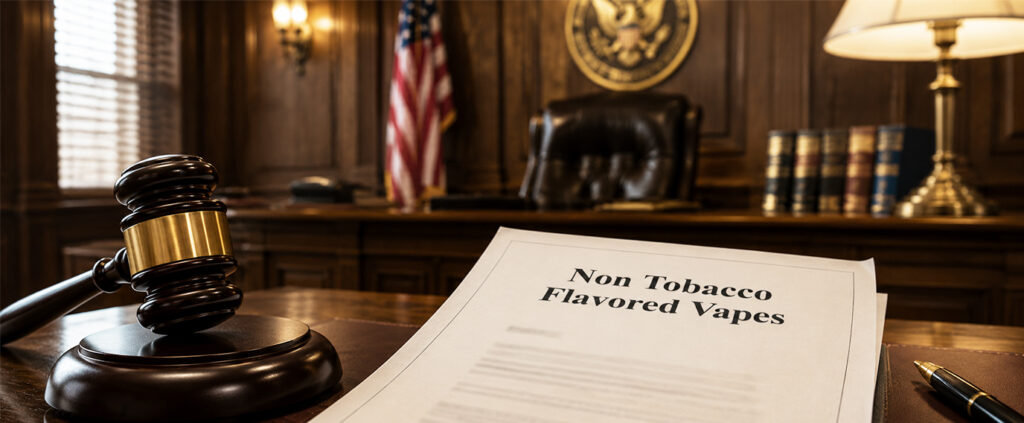 fifth circuit vacates fda mdos for non tobacco flavor vapes