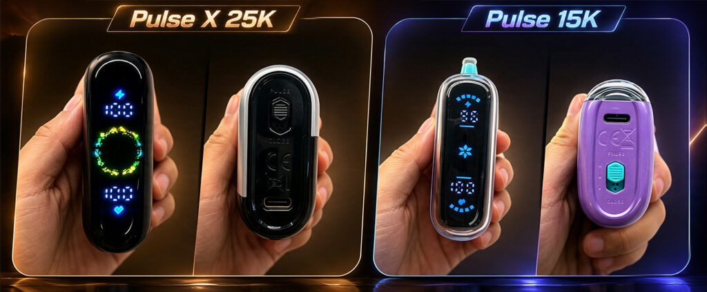 geek bar pulse 15k vs geek bar pulse x 25k power modes & airflow