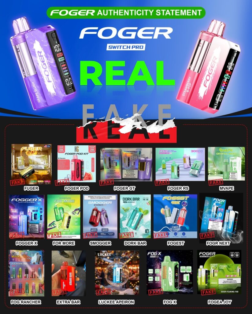 fake fogger vapes to avoid