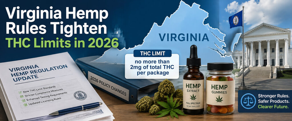 new hemp thc limits in virginia