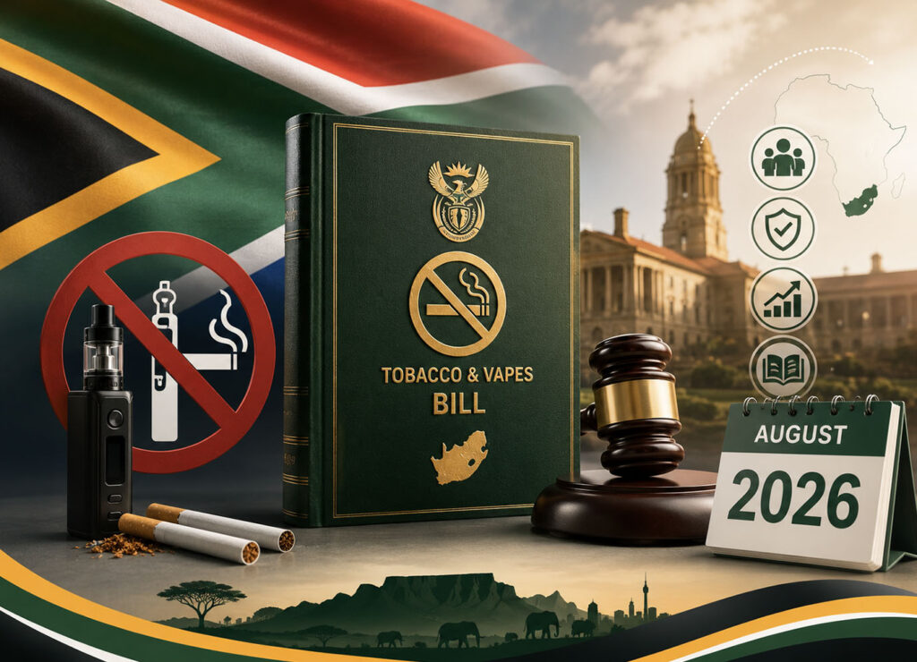 south africa tobacco and vapes bill updates 2026