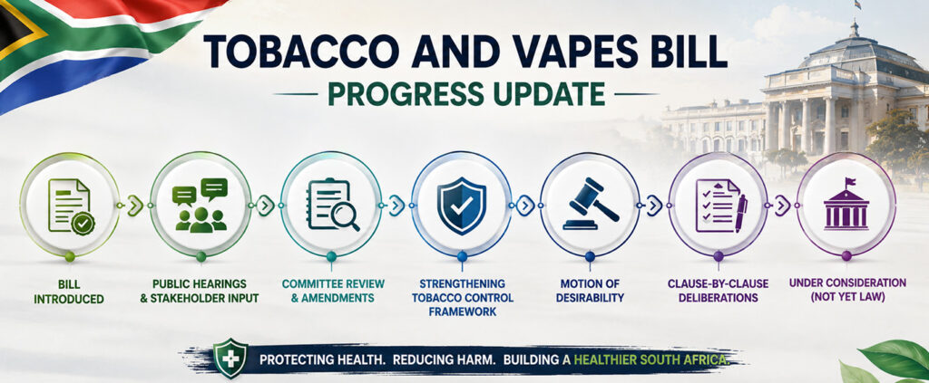 tobacco and vapes bill progress updates