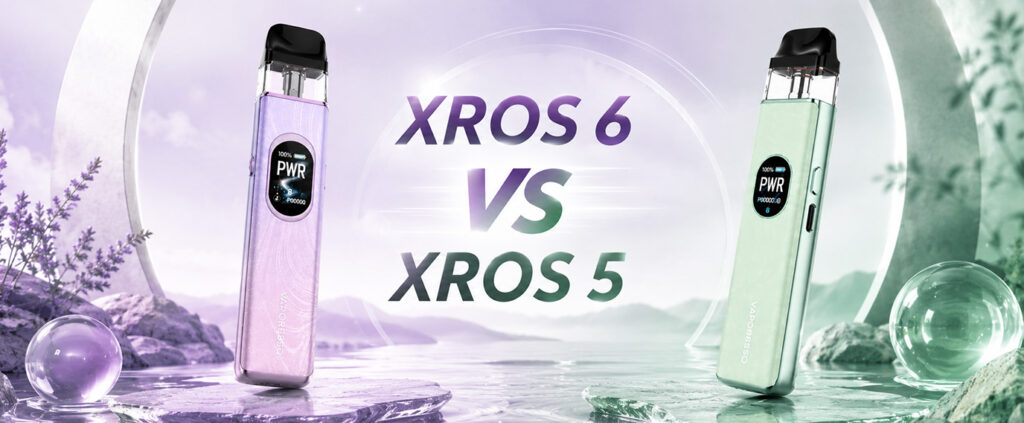 vaporesso xros 6 vs xros 5