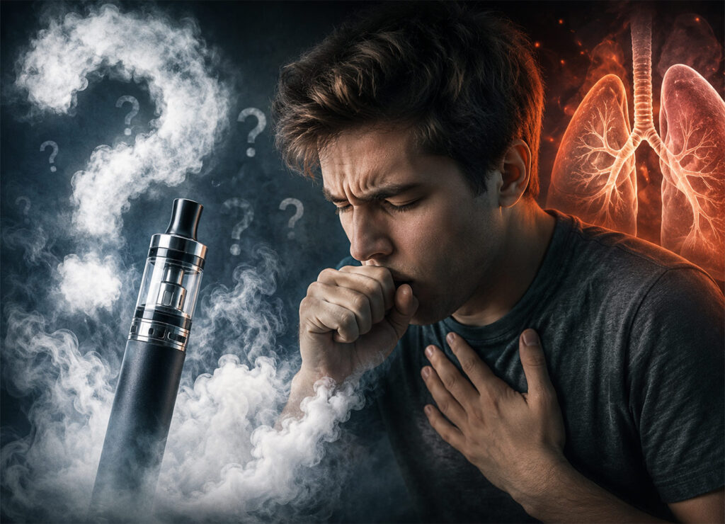 why do vapes make me cough