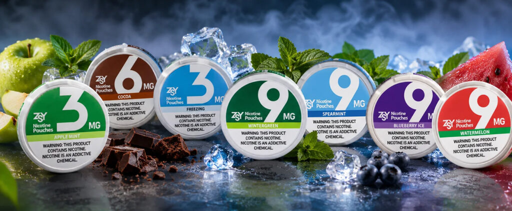 zsy nicotine pouches flavors