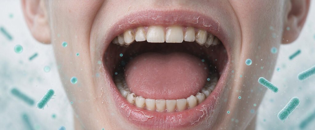 vaping causes bad breath