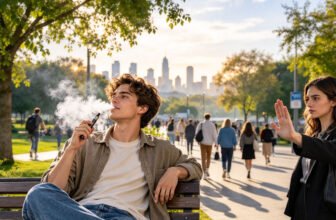 can you vape in public