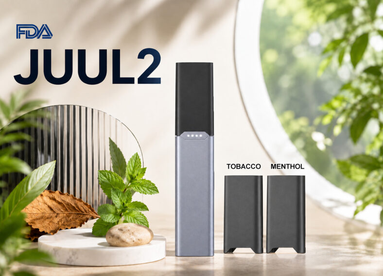 FDA Authorizes JUUL2 Device and Two Flavored Pods
