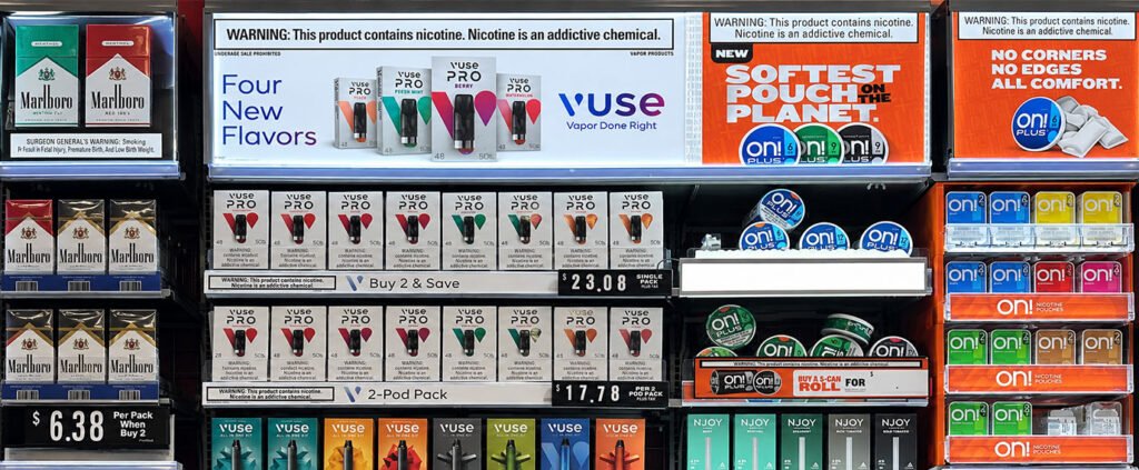 flavored vuse pro pods