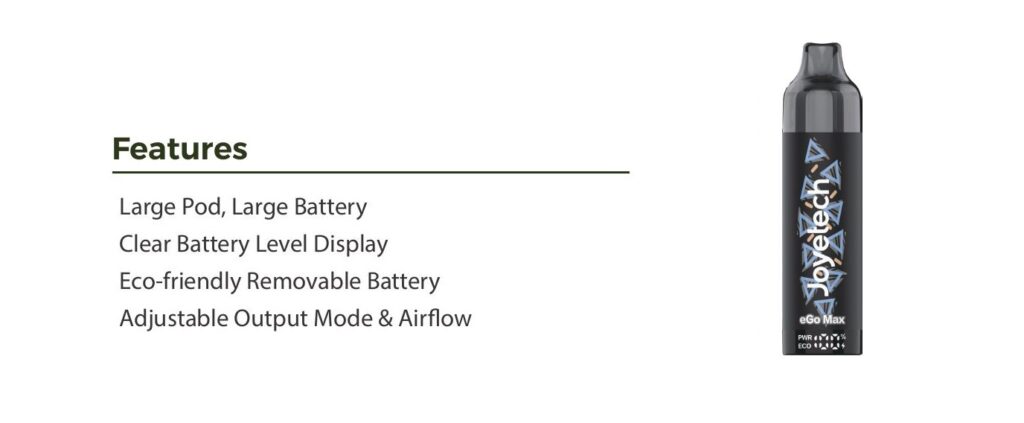 joyetech ego max specifications