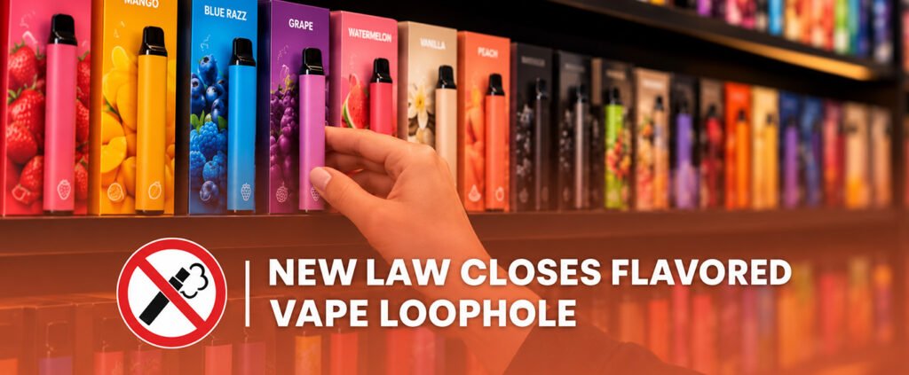 legal loophole for flavored vape ban