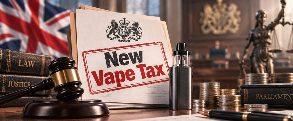 new vape tax in the uk