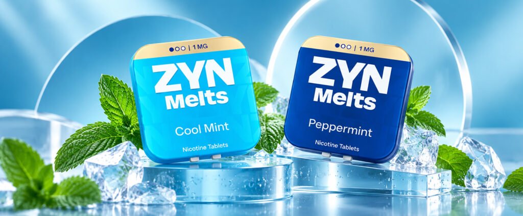 two flavors of zyn melts