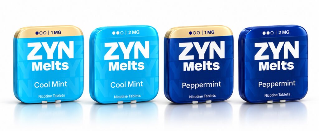 zyn melts dissolvable nicotine tablets