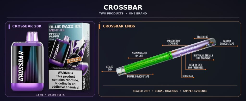 crossbar vape specifications