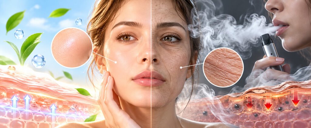 does vaping age you