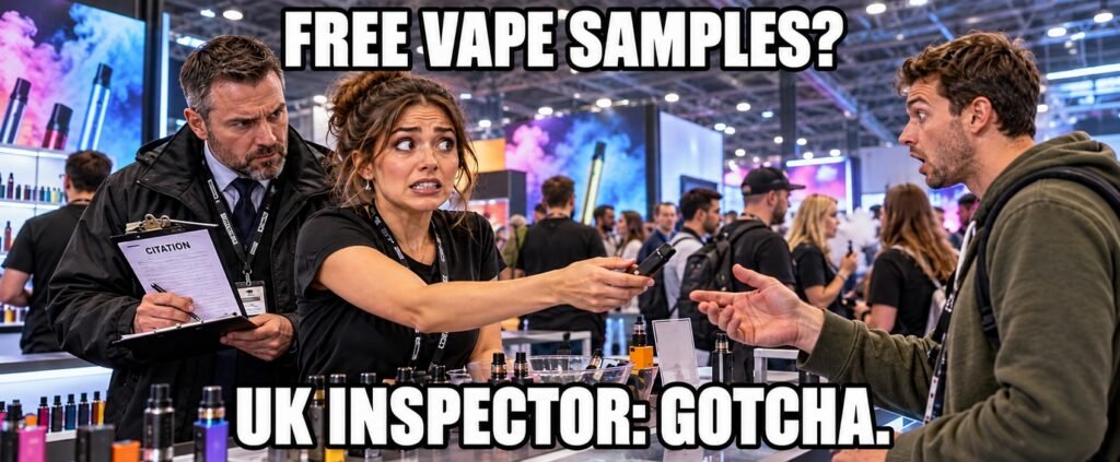 no more free vape samples