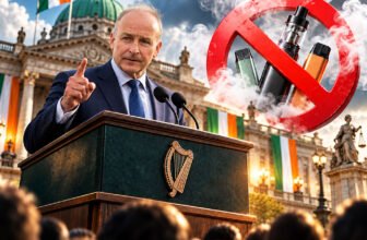 irish prime minister voiced support for vape ban