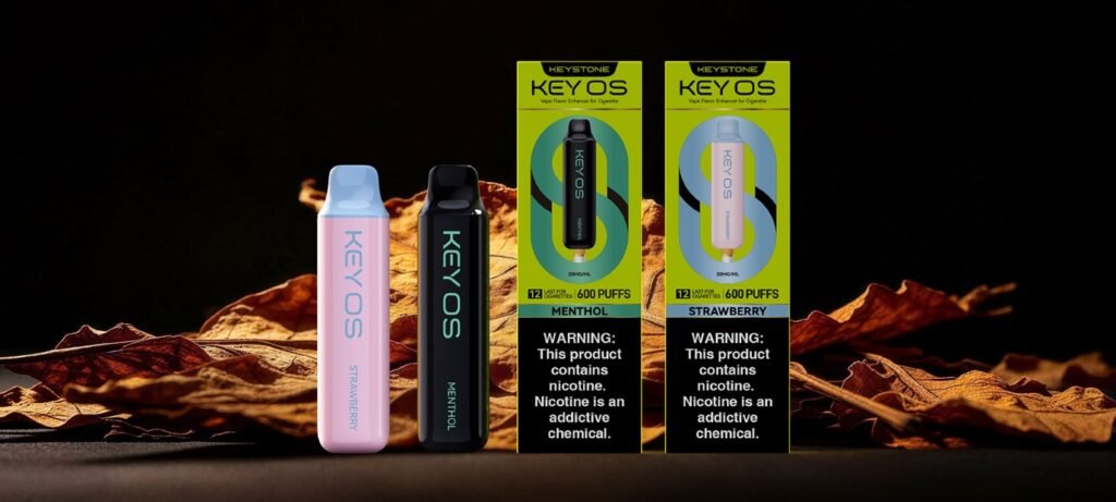 how to use key os vape
