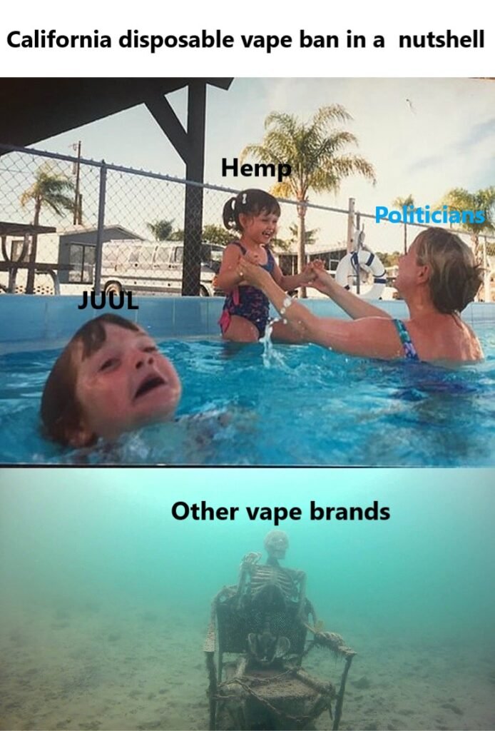 ca vape ban in a nutshell