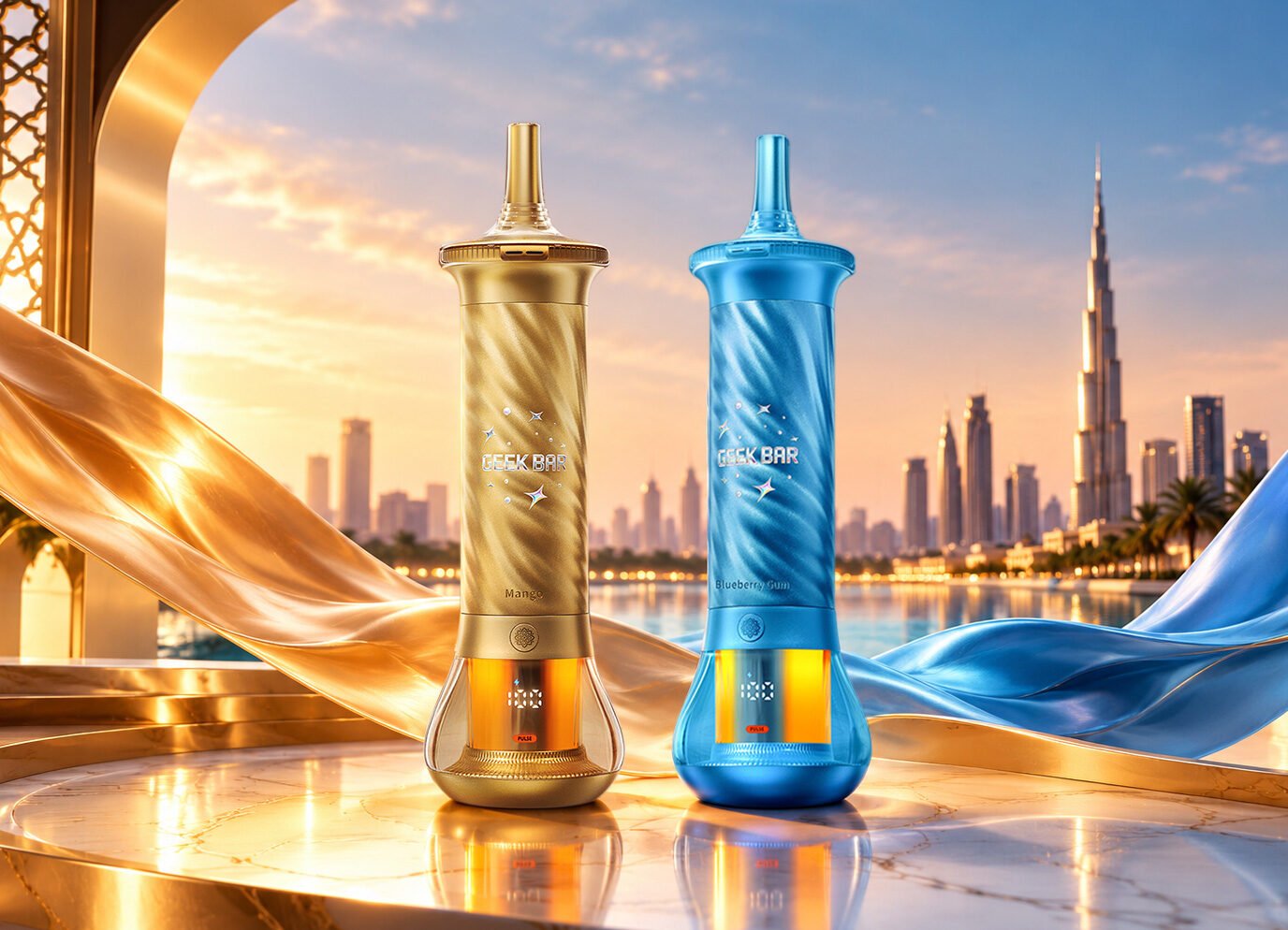 Geek Bar Burj 80K Review: Hookah Meets High-Puff