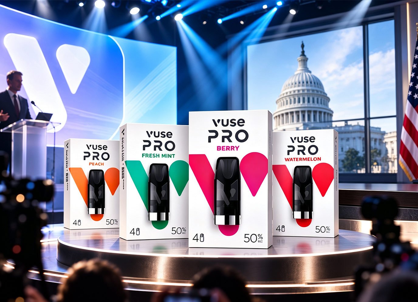 Four Flavored Vuse Pro Pods Launch in U.S. without FDA Authorization