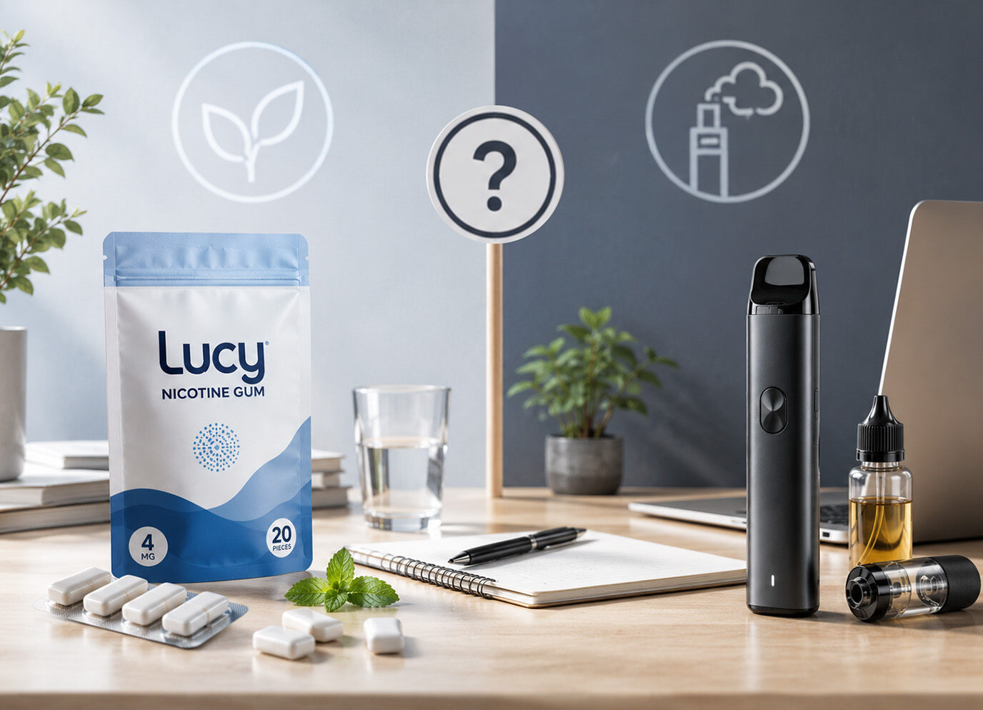 Lucy Nicotine Gum Review (2026): Is Nicotine Gum a Better Alternative to Vaping?