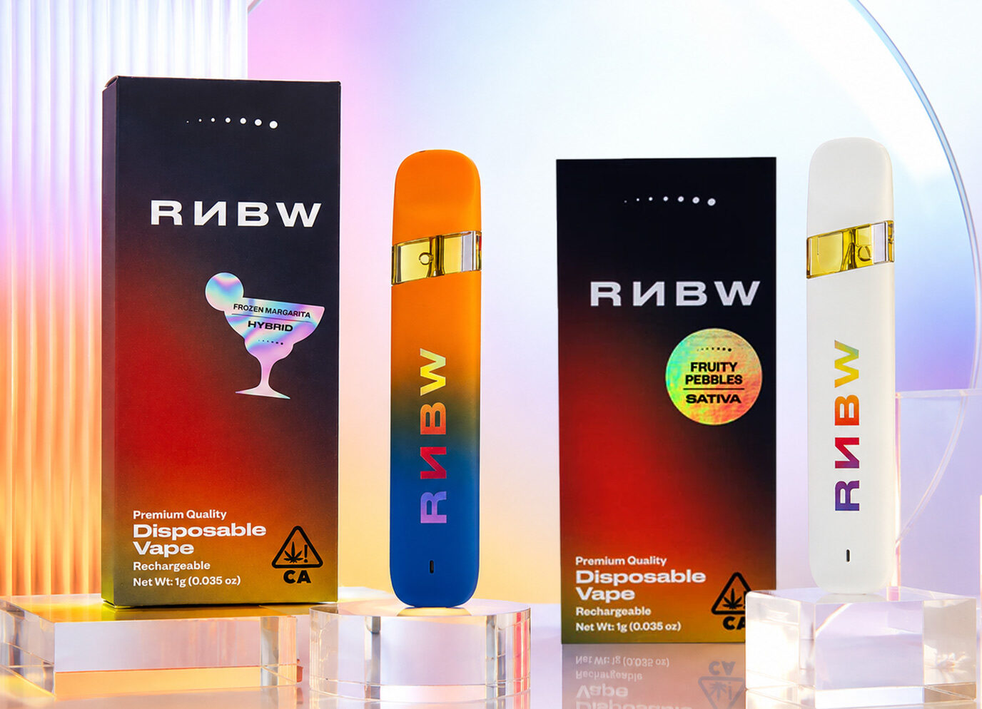 RNBW Disposable Review: Flavor Selection, Design, and Overall THC Vape Experience