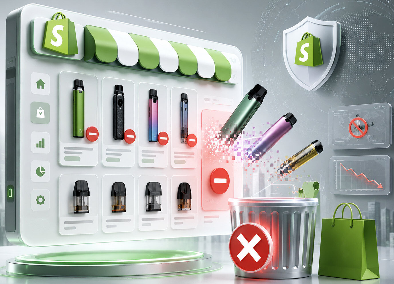 Shopify Bans Vape Sale 2026: U.S.-Only or Global ENDS Sales Restriction?