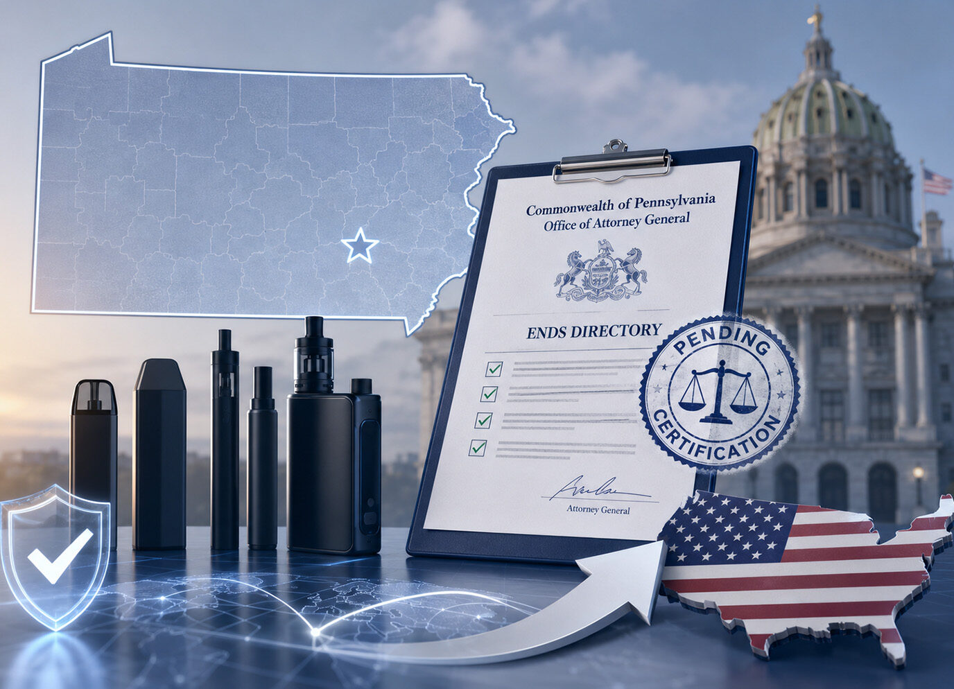 Chinese Vape Brands in Pennsylvania Pending ENDS Directory